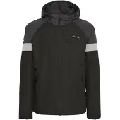 North Bend Chaqueta funcional 'Tompkins' gris / antracita / negro / blanco