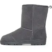 Gooce Botas de nieve gris oscuro