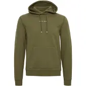 Casual Friday Sudadera 'Sinius' oliva / blanco