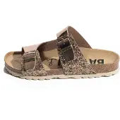 Bayton Zapatos abiertos 'Ilithye' azul / chocolate / amarillo / rosé