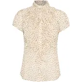 Saint tropez Blusa crema / marrón