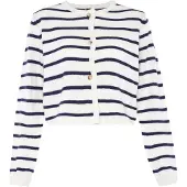 Dreimaster Maritim Cárdigan navy / blanco