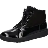 Waldlaufer Botas 'Stiefel Damen 754801-200-001 Lackleder in schwarz' negro