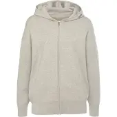 Elbsand Cárdigan gris / gris claro