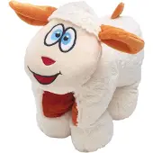 Travel-Blue Almohada Junior De Oveja Convertible