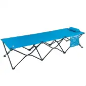 Aktive Cama plegable para camping, marca , modelo 63042, dimensiones 178x38x62 cm, color azul. Talla única