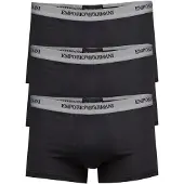 Emporio Armani Calzoncillo boxer gris / negro