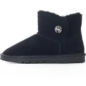 Gooce Botas de nieve 'Becci' negro / blanco