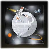 Paladone Lámpara Fotograma Star Wars 21 Cm