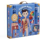 Eurekakids Cuerpo Humano Magnético Multilingüe