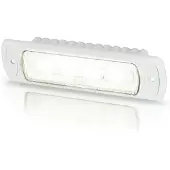Hella Marine Faro Sea Hawk R, 7W, lente transparente, 550 lúmenes
