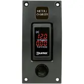 Talamex Panel De Interruptores Curvo Con Voltímetro/amperímetro Adicional