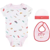 Nike Kids Body De Manga Corta 3 Unidades