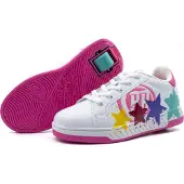 Breezy Rollers Zapatillas con ruedas SPLASH niña - Blanco - 30