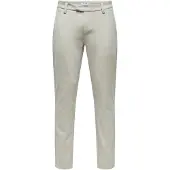 Only & Sons Pantalón chino 'ONSBrad' gris claro