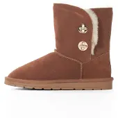 Gooce Botas 'Bella' marrón / oro / negro / blanco