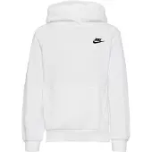 Nike Sudadera 'Club Fleece' negro / blanco