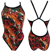 Turbo Traje De Baño Tiger Roses Revolution