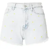 Trendyol Vaquero beige moteado / azul claro / blanco