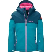 TROLLKIDS - Girl's Hallingdal Jacket - Chaqueta de invierno size 152, turquesa