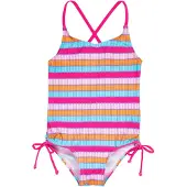 Playshoes Traje de baño azul claro / naranja / fucsia / rosa