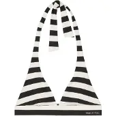 Marc O'Polo Top de bikini negro / blanco