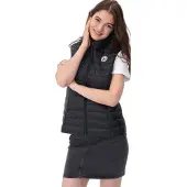 JOTT Abrigo de plumas SEDA mujer - Negro - EU XL