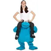 MOM Disfraz De Niña Cookie Monster