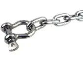 Seachoice Cadena De Ancla Acero Inoxidable 1.5 M