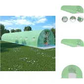 vidaXL , invernadero de 45 m², 15x3x2 metros - Invernaderos