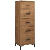 vidaXL Cómoda de 42x35x110 cm, madera maciza de pino