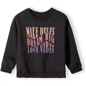 MINOTI Sudadera beige / gris oscuro / lila / rosa