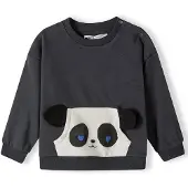 MINOTI Sudadera azul / gris oscuro / negro / blanco