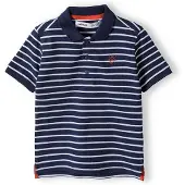 MINOTI Camiseta azul oscuro / blanco