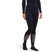 Falke - Ropa interior térmica mujer - W Long Tights W Black - Talla L - Negro