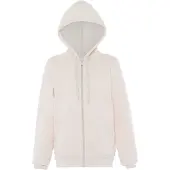 SANIKA Sudadera con cremallera crema