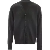 Mozzaar Cárdigan gris oscuro