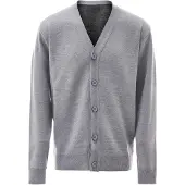 Mozzaar Cárdigan gris claro
