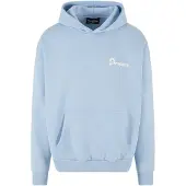 Dropsize Sudadera azul claro / blanco