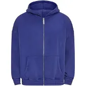 Dropsize Sudadera con cremallera azul oscuro