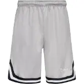 Dropsize Pantalón gris claro / negro / blanco