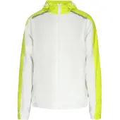 ALEKO Chaqueta de entretiempo lima / gris oscuro / blanco