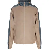 Beach budz Chaqueta de entretiempo beige oscuro / gris oscuro