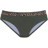 LASCANA Braga de bikini marrón / caqui / negro