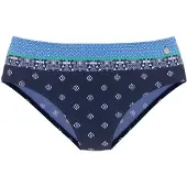 LASCANA Braga de bikini azul / navy / verde / blanco