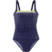 LASCANA Traje de baño azul / verde / blanco