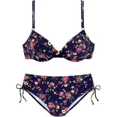 LASCANA Bikini navy / amarillo / esmeralda / rojo