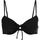 LASCANA Top de bikini 'Gina' negro