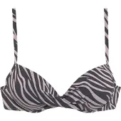 LASCANA Top de bikini piel / negro