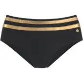 LASCANA Braga de bikini 'Elodie' oro / negro